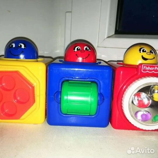 Кубики fisher price