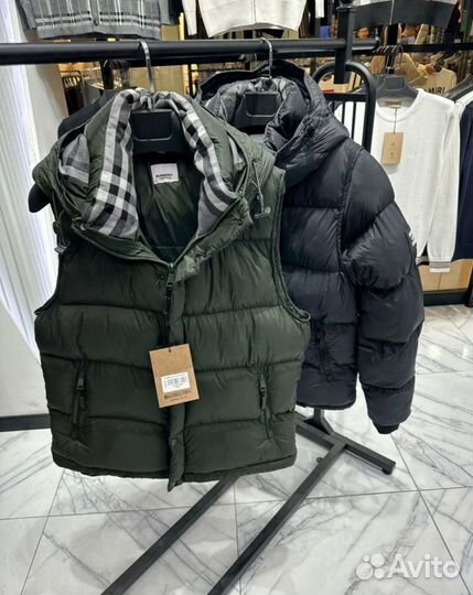 Куртка пуховик burberry