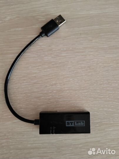 Сетевой адаптер ST Lab USB 2.0- Ethernet RJ45