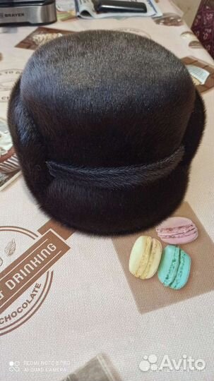 Мужская шапка из нерпы новая