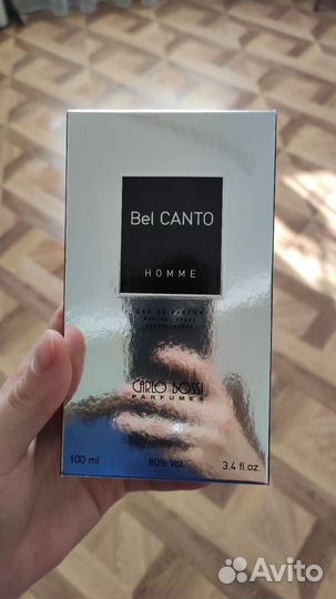 Парфюмерная вода Carlo Bossi Bel Canto black