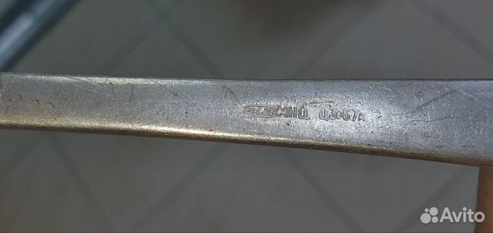 N2. Половник старинный. Мельхиор мнц. СССР винтаж