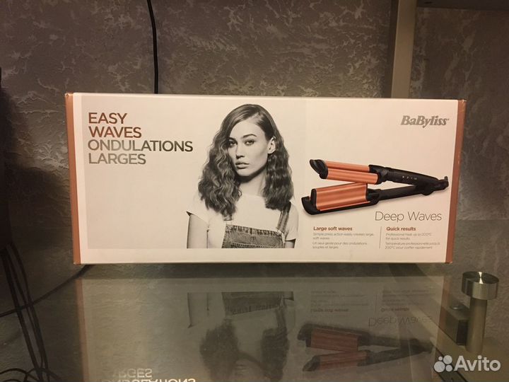 Плойка / утюжок BaByliss Deep Waves 200