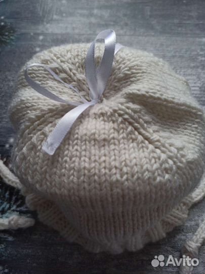 Комплект шапка, манишка