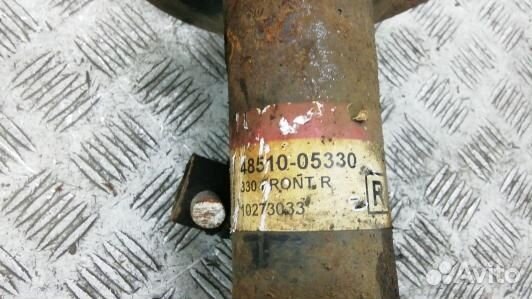 Стойка передняя правая toyota avensis T27 (HBN16N5