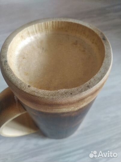 Кружка сувенирная деревянная Абхазия