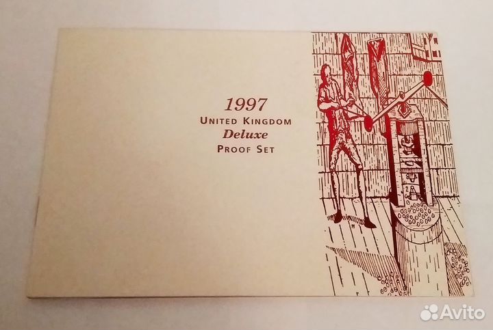 Набор монет Англии 1997г