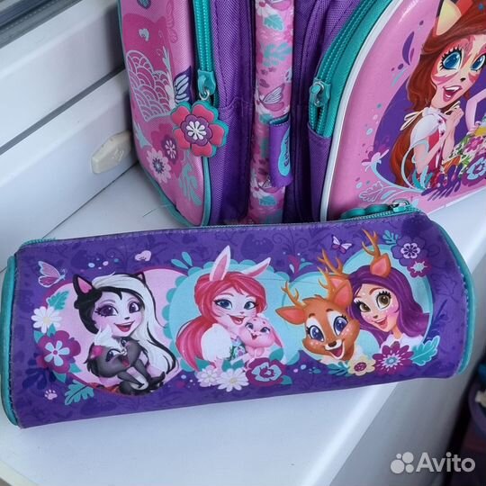 Портфель рюкзак школьный Enchantimals