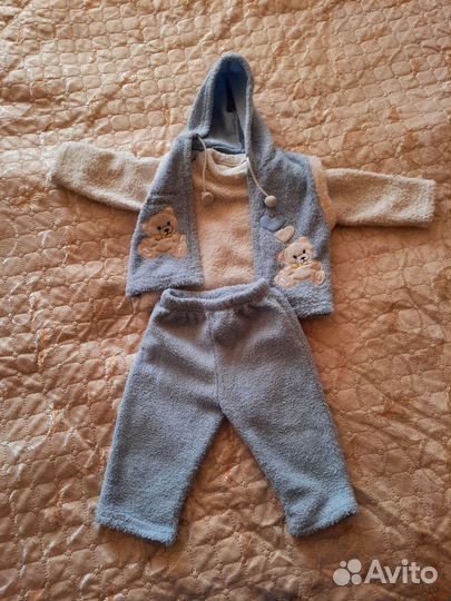 Костюм детский, теплый, для мальчика или девочки