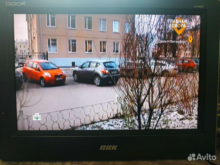 Телевизор ЖК с DVD б/у