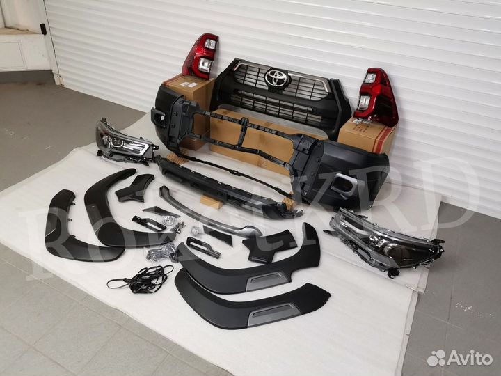 Обвес Toyota Hilux в 2021 год