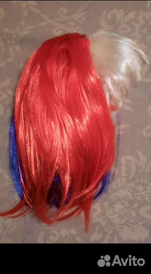 Парик фанат флаг россия