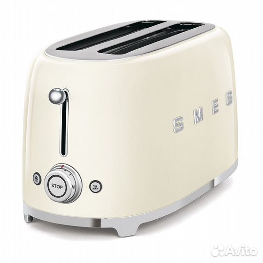 Тостер Smeg TSF02creu, кремовый