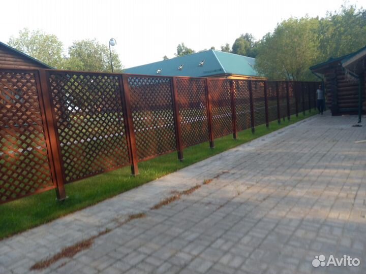 Шпалера деревянная пергола