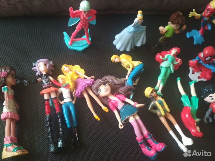 Феи и другие герои из киндера