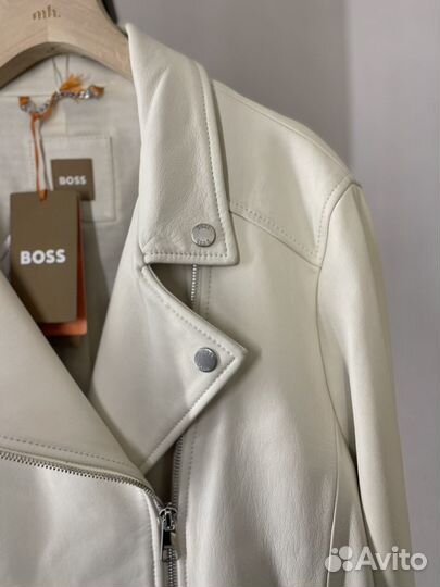 Кожаная куртка Hugo Boss