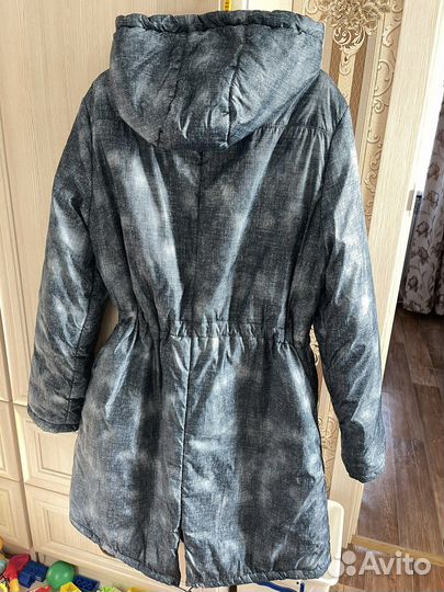 Демисезонный пуховик для беременных