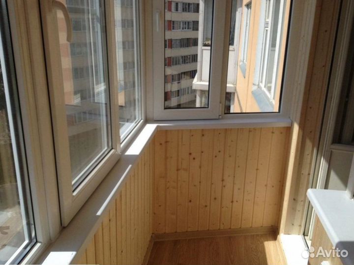 Остекление и отделка лоджий