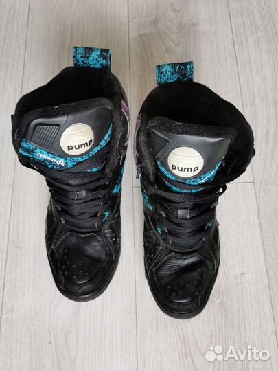 Кроссовки высокие мужские Reebok BlackTop 42 р-р