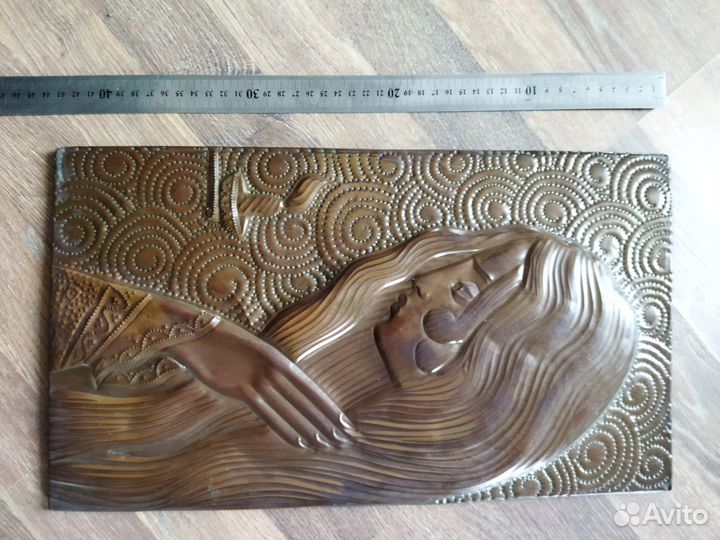 Картина-чеканка по меди