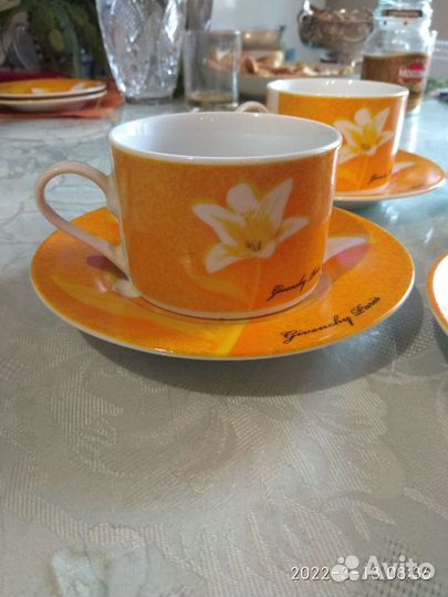 Чашка с блюдцем