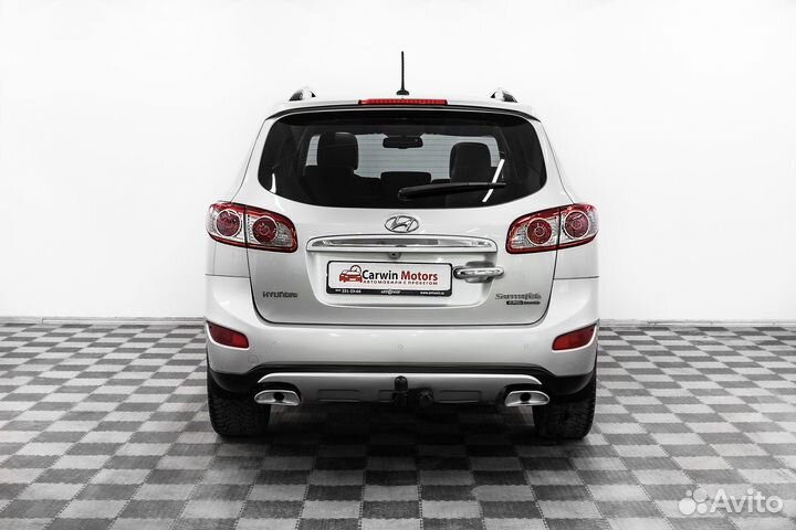 Hyundai Santa Fe 2.2 AT, 2011, 136 000 км