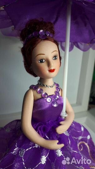 Кукла фарфоровая коллекционная