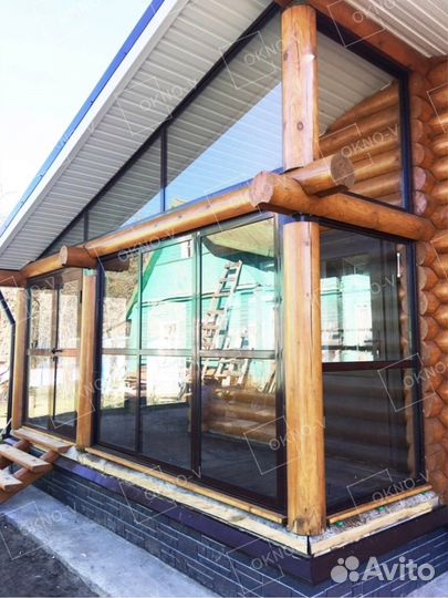 Окна на веранду