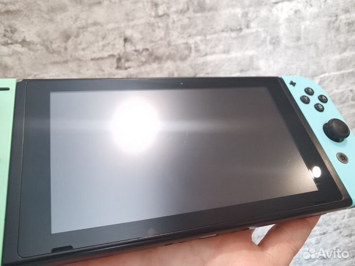Nintendo Switch v2 Прошитая чипом + microSD 128gb