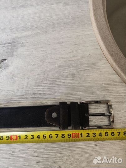 Замшевый ремень мужской