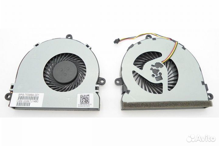 Вентилятор для ноутбука Dell Inspiron 15 3521, 17R