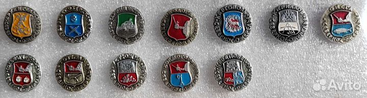 Набор значков 