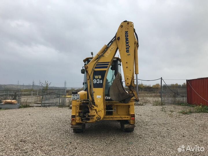 Услуги экскаватор погрузчик Komatsu WB93S-5 аренда