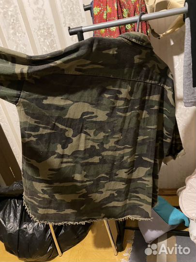 Рубашка хакки, пиджак