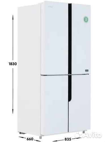 Холодильник многодверный покрытие стекло