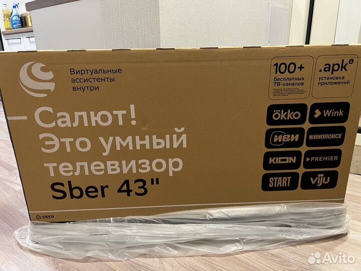 Новый Телевизор Sber 43
