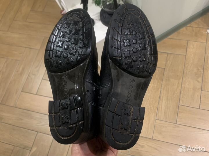 Сапоги ecco 35 для девочки