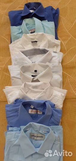 Рубашки школьные на мальчика 146