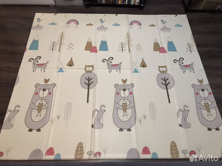 Складной детский коврик