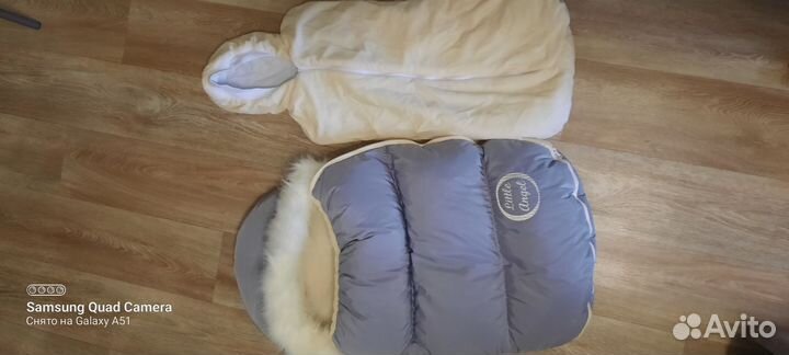 Конверт зимний на овчине