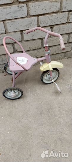 Детский трехколесный велосипед СССР