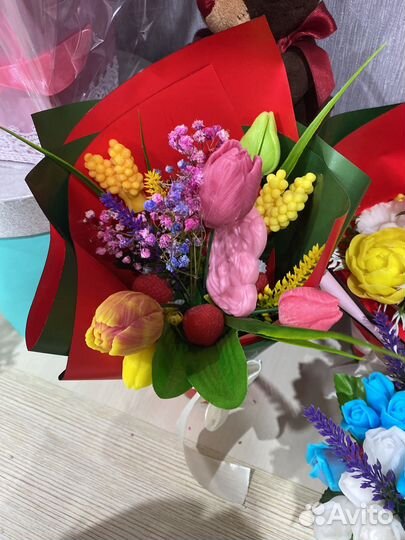 Букеты и наборы из мыла