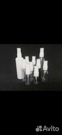 Флаконы Пэт на 10,15,20,30,50,60 и 100мл со спреем