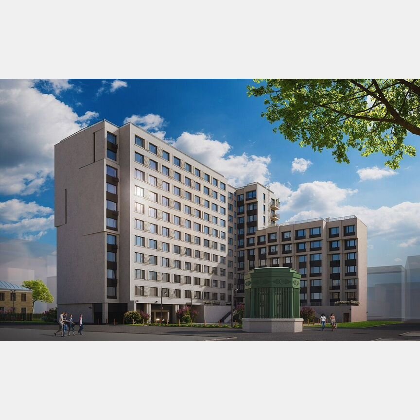 1-к. квартира, 43,5 м², 6/11 эт.