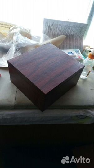 Шкатулка для бижутерии красное дерево