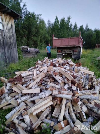 Дрова колотые