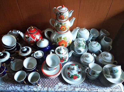 Сервизы кобальт, ссср, Довбыш