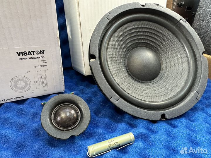 Комплект акустики Visaton w170 + Vifa bc25