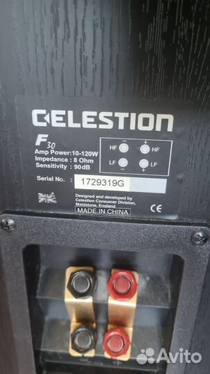 Celestion F30 напольная акустика