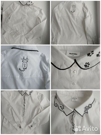 Школьные блузки р. 134